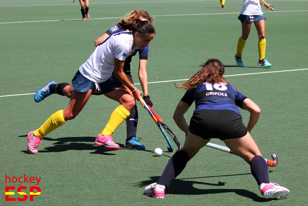 bea pérez, mariona serrahima, mariona san josé, hockey, hockey hierba, club de campo, júnior, liga, femenina