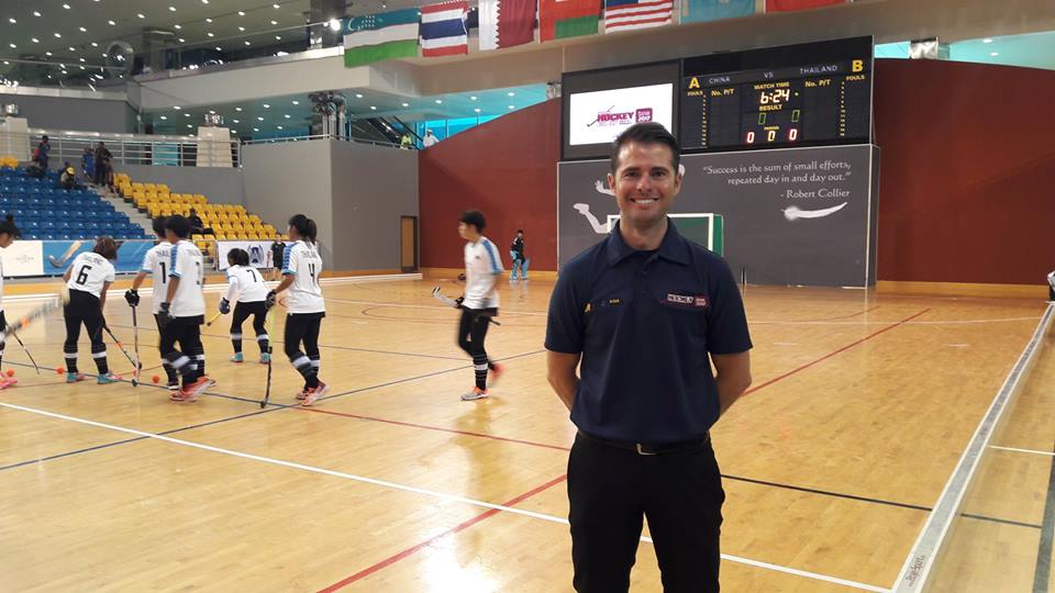 andrés ortiz, hockey sala, indoor hockey, árbitro, referee