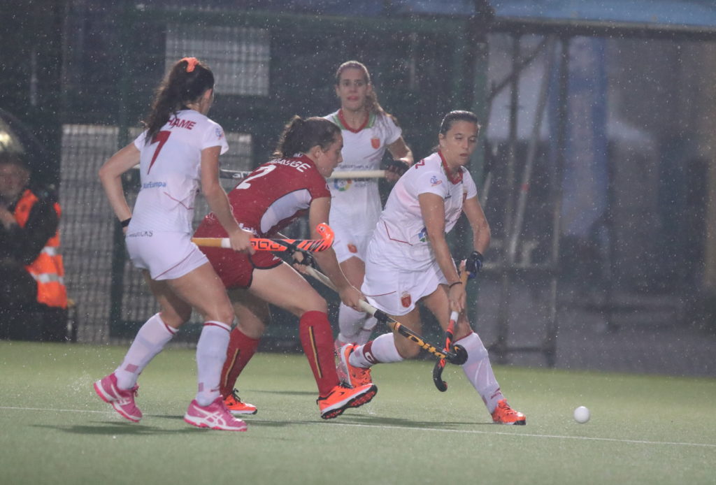 hockey, hockeyesp, #hwl2017, españa, belgica, redsticks, red panthers, rocio gutierrez
