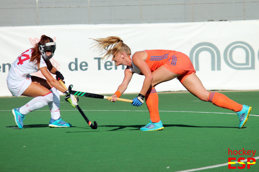 hockey, hockeyesp, españa, redsticks, eurohockey, rabo eurohockey 2017, caia van maasakker, penalti córner