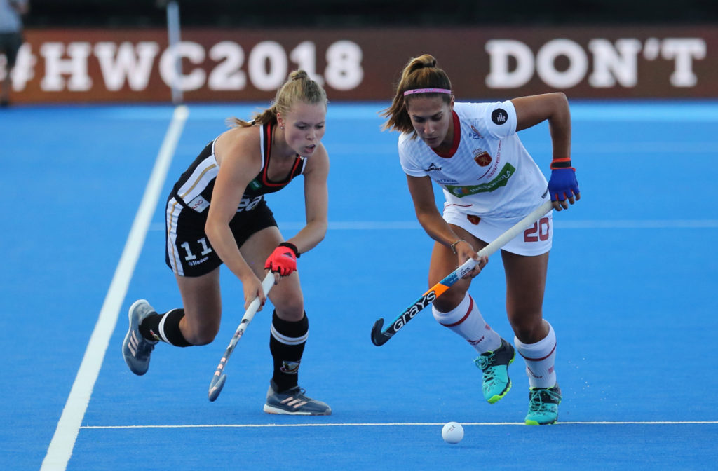 xantal gine, hockeyesp, hwc2018, redsticks
