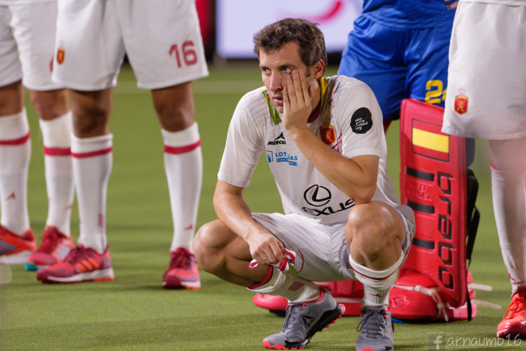 Los Redsticks, con la medalla de plata / Arnau Martínez - HockeyESP