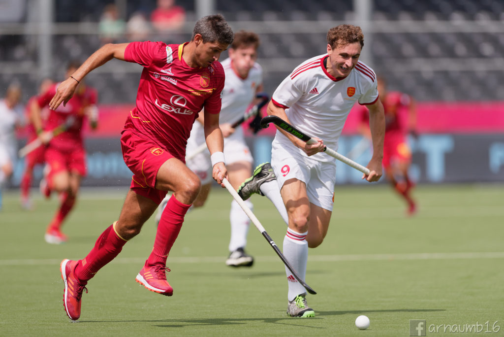 Xavi Lleonart ha sido el más activo en ataque hoy / Arnau Martínez - HockeyESP